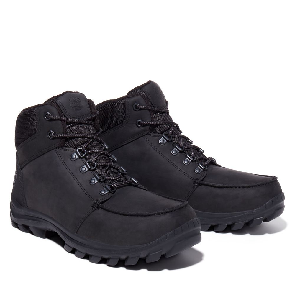Botas de Invierno Timberland Hombre Snowblades Mid Negras - Chile FOB-359280